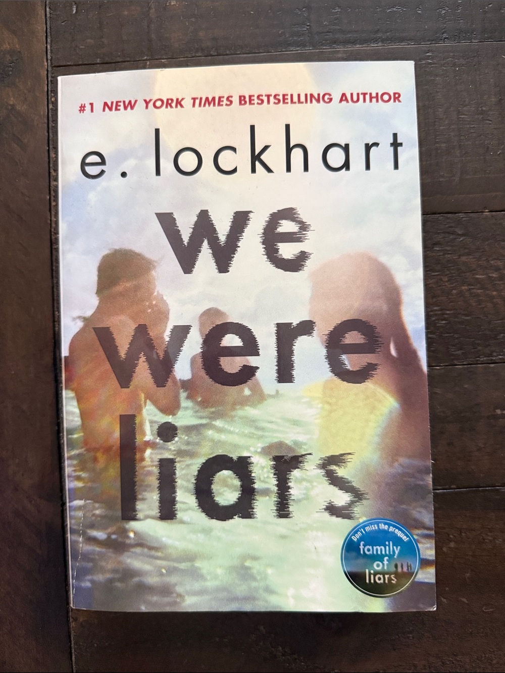 We Were Liars - Beach Scene Paperback (White / Cream)